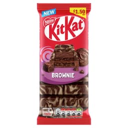 KitKat Brownie Flavoured Chocolate Sharing Bar 99g PMP £1.50