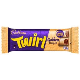 Cadbury Twirl Golden Dipped Limited Edition Bar 43g