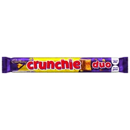 Cadbury Crunchie Duo Chocolate Bar 52g