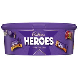 Cadbury Heroes Chocolate Tub 550g