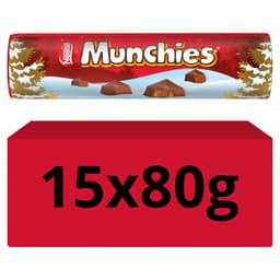 Munchies Milk Chocolate & Caramel Giant Tube 80g