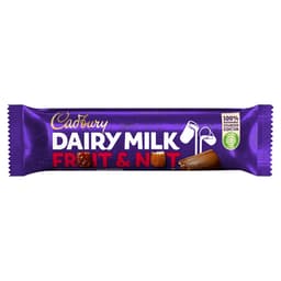 Cadbury Dairy Milk Fruit & Nut Chocolate Bar 49g