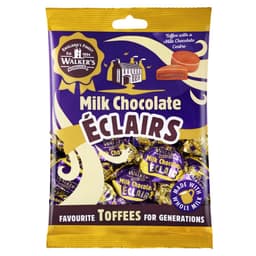 Walker's Nonsuch Milk Chocolate Eclairs 150g