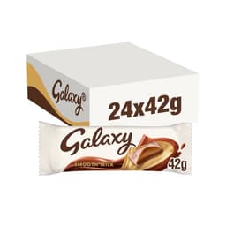 Galaxy Smooth Milk Chocolate Snack Bar Vegetarian 42g