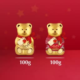 Lindt Teddy Milk Chocolate with Gift Tag 100g