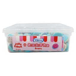 Vidal Jelly Filled Brains 5p Tub