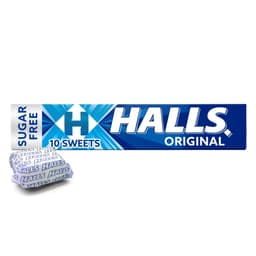 Halls Original Sugar Free Lozenges Roll 32g
