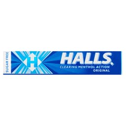 Halls Original Sugar Free Lozenges Roll 32g