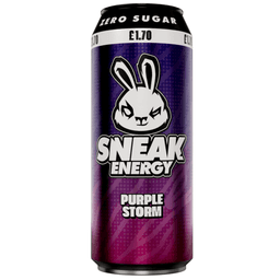 Sneak Energy Purple Storm Cans 500ml £1.70 PMP